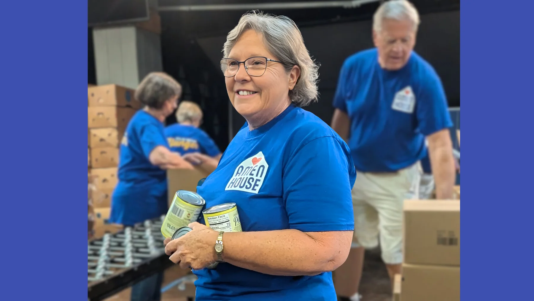 AMEN House volunteer brand photography