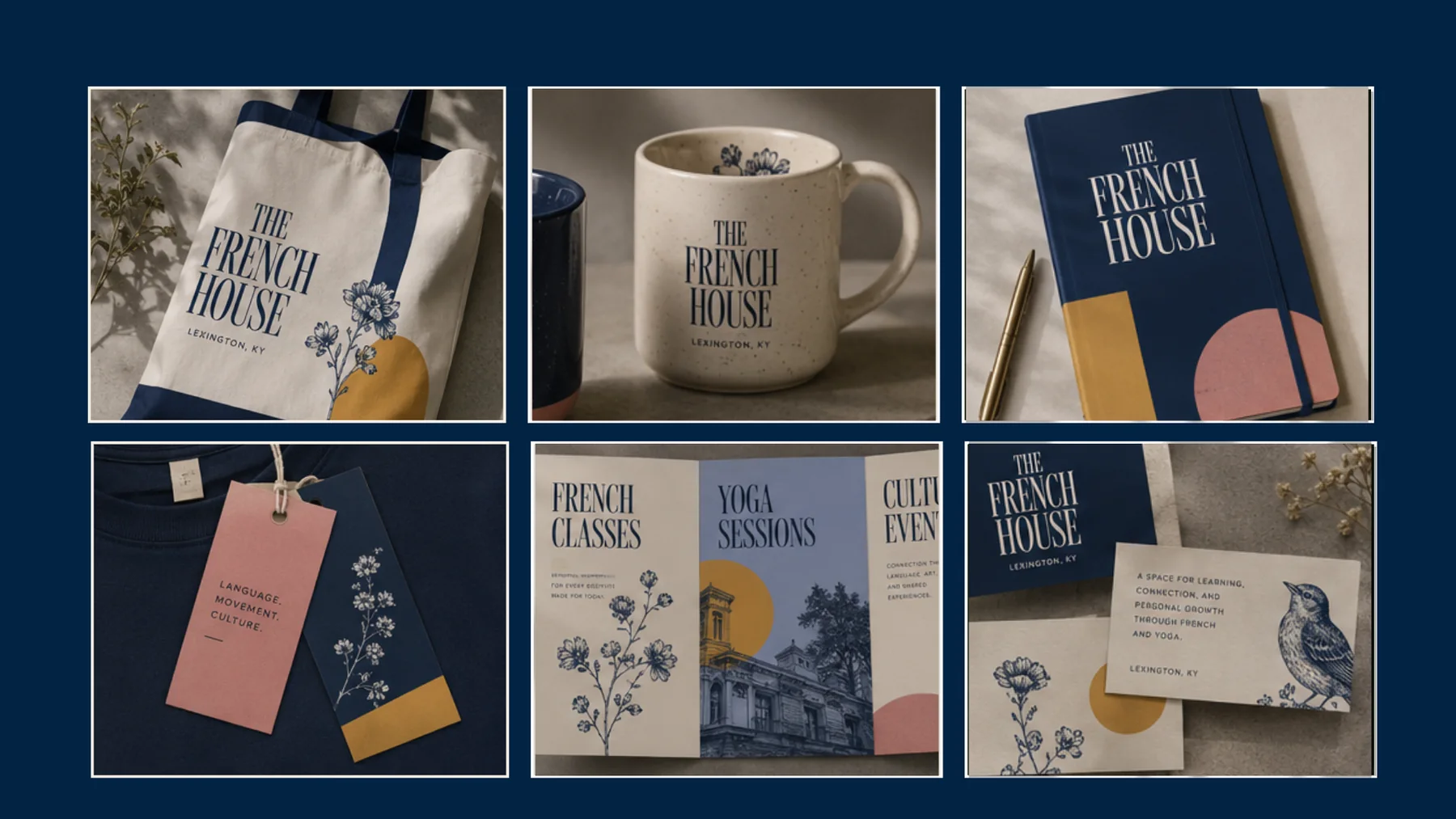 The French House branded collateral