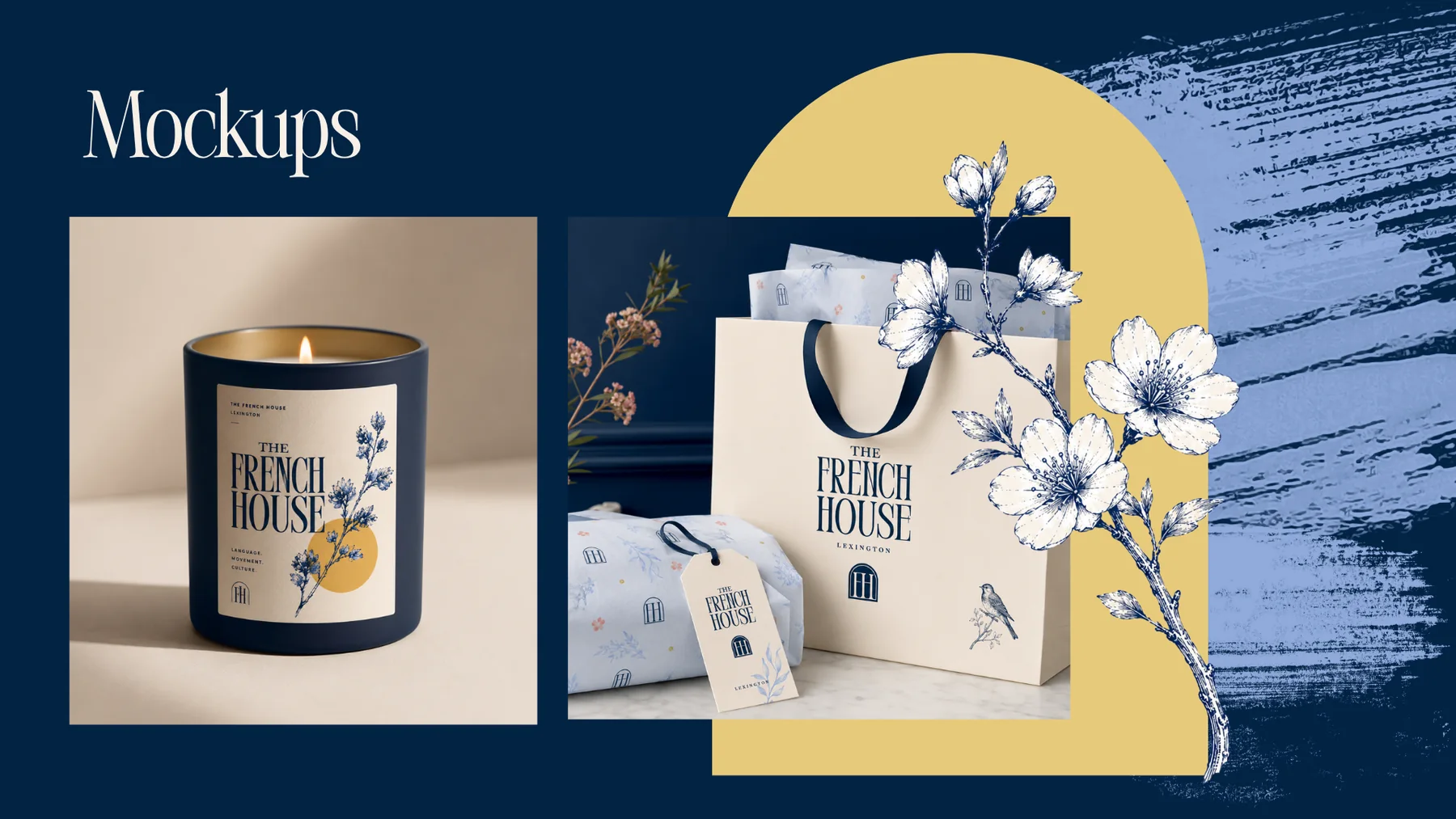 The French House branded packaging