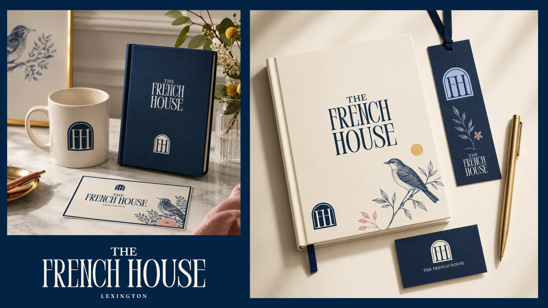 The French House stationery and journal